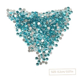 Healeved 1set Flatback Glass Rhinestones for Nail Art of Nail Decorations for Beginners and Professionals Crafting Supplies