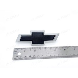 GM 2019-2024 Silverado 1500 2500 3500 HD Small Black Grille Bowtie Emblem 84293092