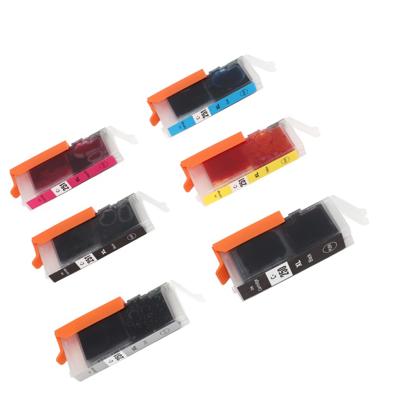 250‑251 Multi Colors Ink Cartridge Replacement Inkjet Cartridges Printer Accessories