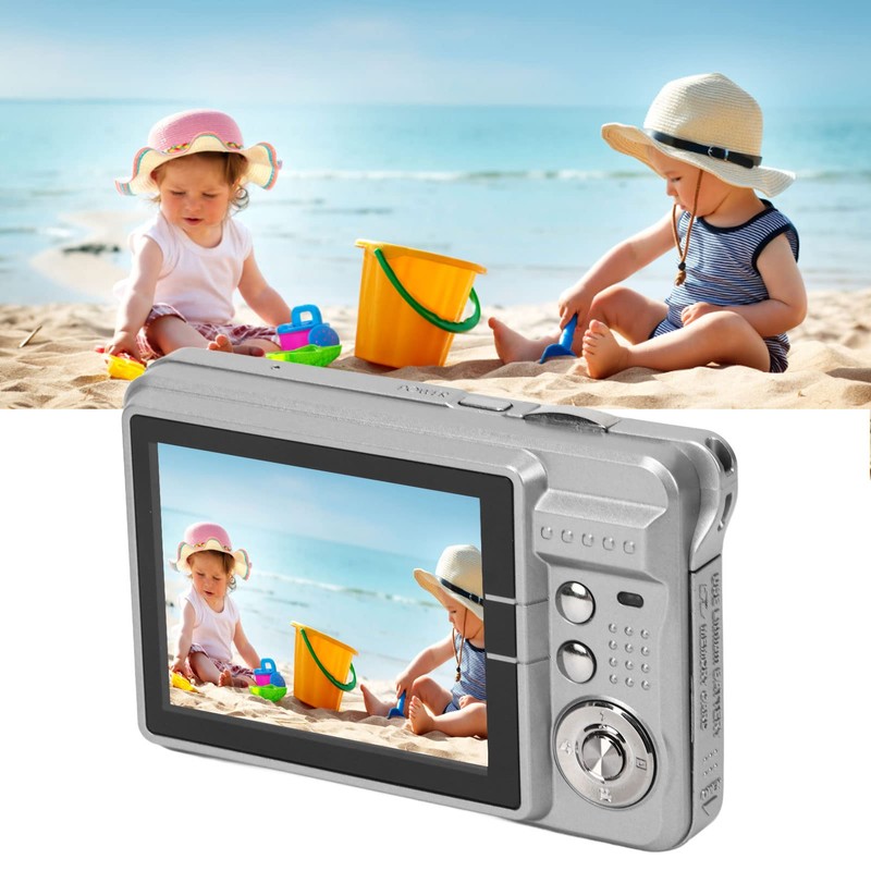 Digital Camera, 48MP 2.7in LCD 4K Vlogging Camera for Shooting