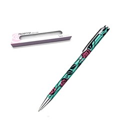 Sea Gems Womens Decorative Gift Boxed Pen - Red Rose and Emerald Green Charles Rennie Mackintosh design - great for work, home, ideal as a gift for friend, relative, colleague