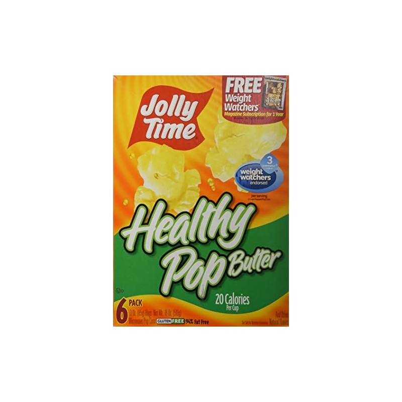 Jolly Time Microwave Popcorn (Pack of 4)