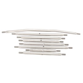 Metal Suspension Link Rod Linkage Steering Pull Rod for Axial RBX10 Ryft RC Crawler Car