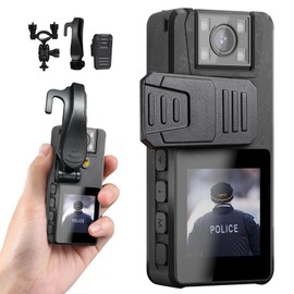 Hoestr A39 Body Camera Accessory Clips, Short/Long Clothing and Bicycle Clips, Suitable Body Cam, Three Sturdy Clips for Clothes, Bicycle