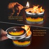 MR MIRYE Portable Fire Pit, 3-5 Hours of Burn Time