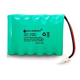 GEILIENERGY 7.2V Battery Compatible with Honeywell Intrusion 300-06868 TSS Keypad, 8DLLKP500 8DLTSSCBASE1 8DLWLTP100 WLTP100 LKP500 Lyric Smart Peripheral Wireless Keypad TouchPad ADT