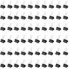 Double Clips Medium 15mm 120pcs Black Metal Paper Clips Document