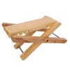 Guitar Footstool Bamboo Portable Foldable Stool Pedal Musical Instrument Playing