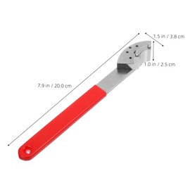 WOONEKY Red Belt Tension Adjuster Engine Timing Belt Tensioner Tool Sturdy Carbon Steel Wrench