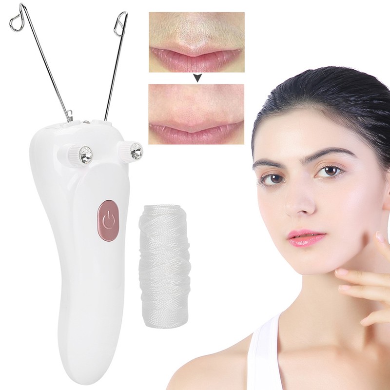 Electric Threading Epilator Hair Remover USB Charging Cotton Thread Epilator