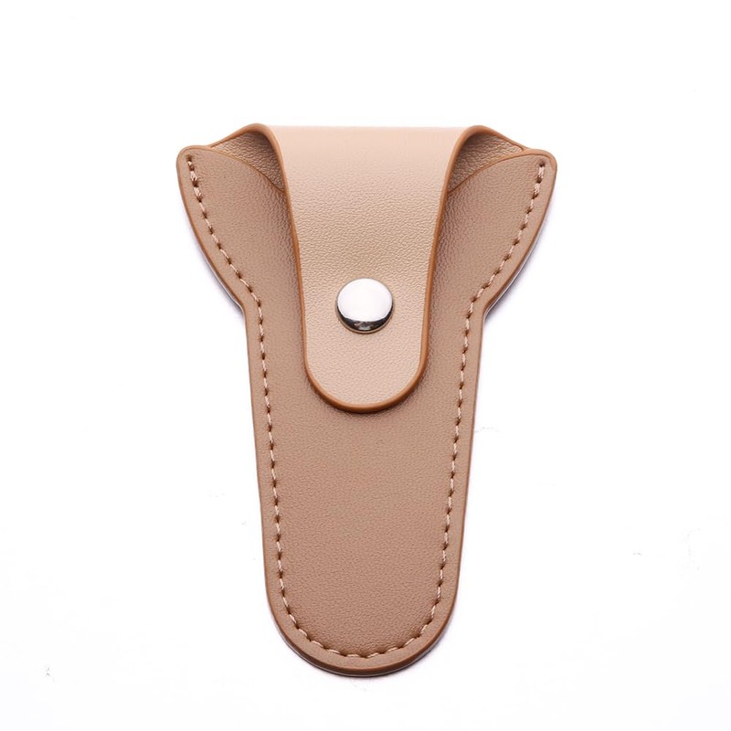 DAIXIANGER Professional Cuticle Nipper Holster, Protective Leather Case for Nail