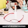 DreamCalf 2 Packs Makeup Reading Glasses Magnifying Readers for Women