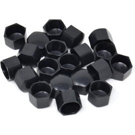 Design61 20x Hexagonal Protective Caps M6 x SW10 mm with Hexagonal Socket for Nuts and Screw Heads