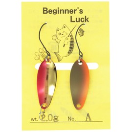 アングラーズドリームバイト ルアー ビギナーズラックスプーン 2g No.A