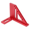 Hole Position Scribing Ruler 3D 22.5‑90° Multi Angle Measuring Square