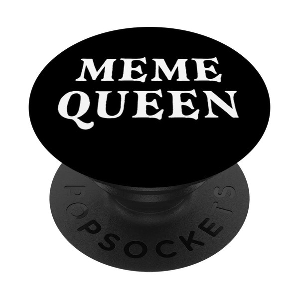 Meme Queen - nerdiger E-Girl-Geek - Social-Media-Streamer PopSockets mit austauschbarem