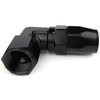 6AN Female Swivel 90 Degree Elbow Aluminum 06 AN Hose