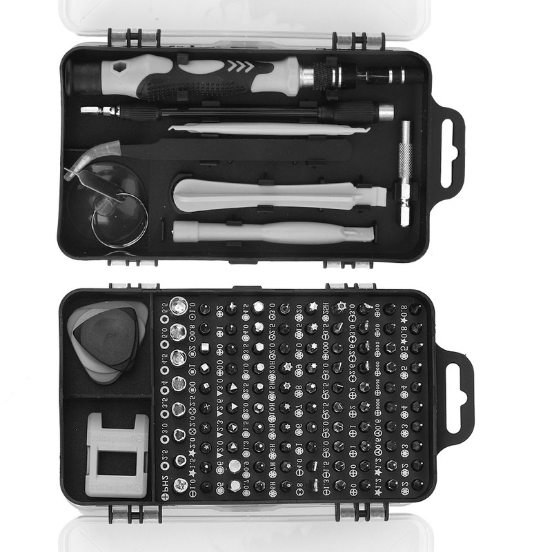 115 in 1 Screwdriver Set Multifunctional Watch Phone Repairing Removal