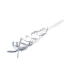 6PCS Bird Repellent Reflector Silver Spiral Bird Repellent Sheet Scare