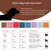 Petiry Soft Dog Collar with Safety Metal Buckle Adjustable Durable
