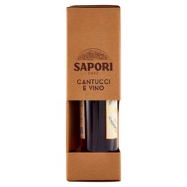 Sapori Confezione Cantucci e Vino, 1 Confezione