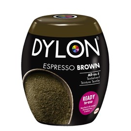 DYLON Textielverf Wasmachine Pods, Espresso Brown