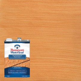 Thompson’s WaterSeal Transparent Waterproofing Wood Stain and Sealer, Natural Cedar, 1 Gallon