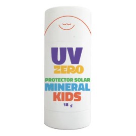 Protector Solar Mineral En Barra Uv Zero Para Niños Fps 50 18gr