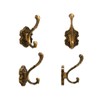 SDH Antique Brass Coat Hooks – Heavy Duty Wall Mounted