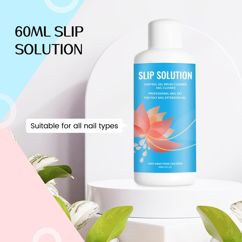 SULLMAR Slip Solution Kit A Nail Extension Gel Liquid Slip