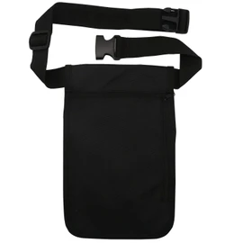 Bolsa de almacenamiento de enfermera, práctica bolsa de bolsillo para enfermera, bolsa organizadora de cinturón. (negro)