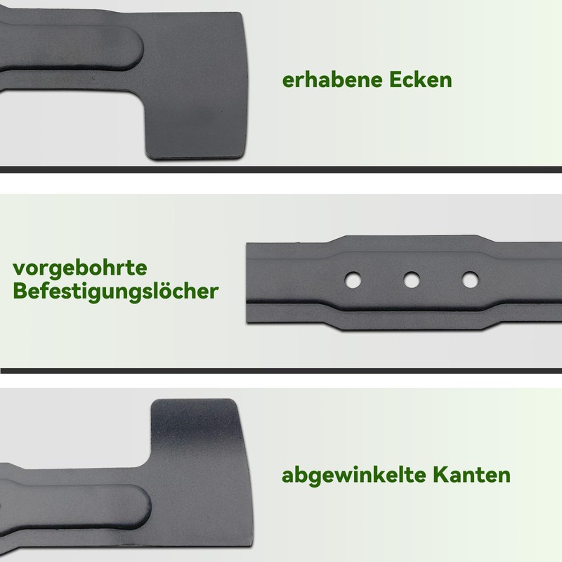 Replacement Blade for Lawnmower, Lawnmower Blade 34 cm, Lawnmower Blade
