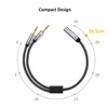 DUKABEL Headset Splitter Cable, DUKABEL Gold-Plated & Strong Braided Y