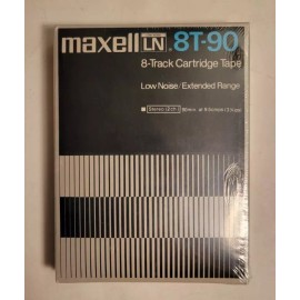 Maxell LN 8T-90 8-Track Cartridge Tape
