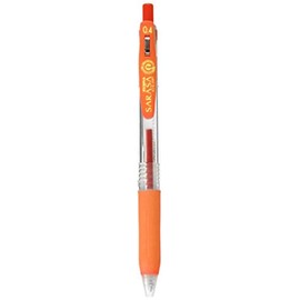 Zebra Sarasa Clip Pen 0.4 mm, Orange (JJS15-OR)