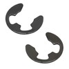 Ctyjia Pack of 100 E Clip Retaining Rings 5.0 mm