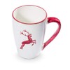 GMUNDNER KERAMIK Breakfast Cup Supermax Capacity 0.5 Litres Bodeaux Red