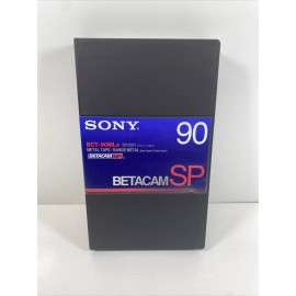 Sony Betacam SP Tape BCT-90MLA 90 Minute Large VTR Video Cassette