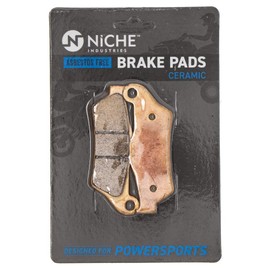 NICHE Brake Pad Set for Ducati Multistrada 1200 Monster 620 Harley-Davidson Street 500 750 Front/Rear Ceramic