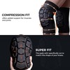 COOLOMG Protective Knee Pads for Wrestling Basketball Football Volleyball Youth