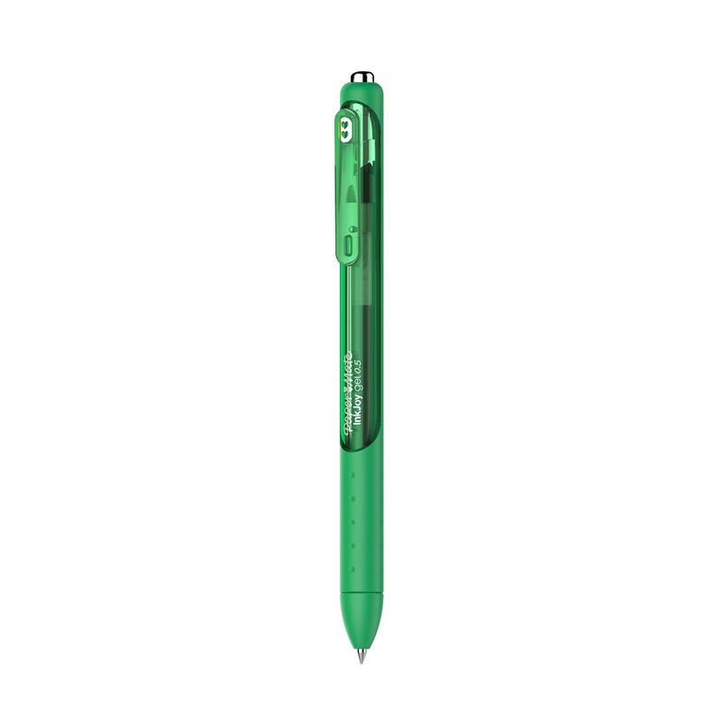Paper Mate Fine Point InkJoy Gel Pen - Green (Pack