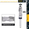 Akylin Carbide Compressiom Spiral Flush Trim Router Bit with 1/4"