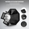 NEEWER Difusor de Flash Actualizado Speedlight Softbox Plegable 2 Pack,