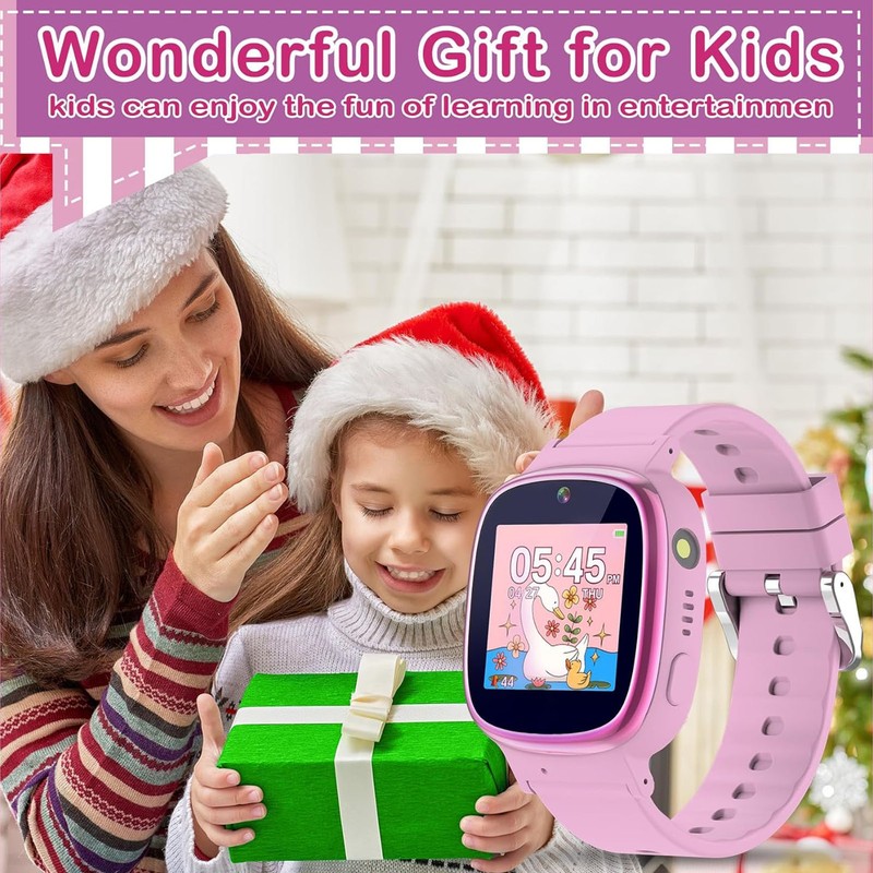 Kids Smart Watch 24 Games Camera Music Alarm Flashlight Video
