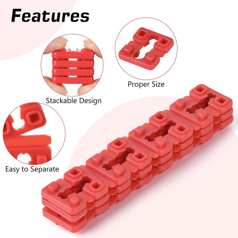 84 Pcs Switch Receptacle Spacers, Plastic Non-Conductive Electrical Outlet Spacers,
