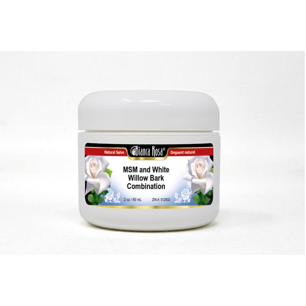Bianca Rosa MSM and White Willow Bark Combination - Salve