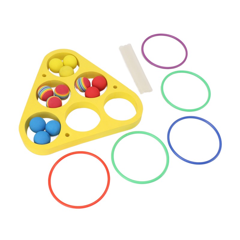 Ring Throw Pool Game Toy EVA Floating Foam with Balls