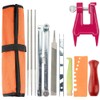 Chainsaw Sharpener File Kit, Chainsaw Field Sharpening Kit for Sharpening