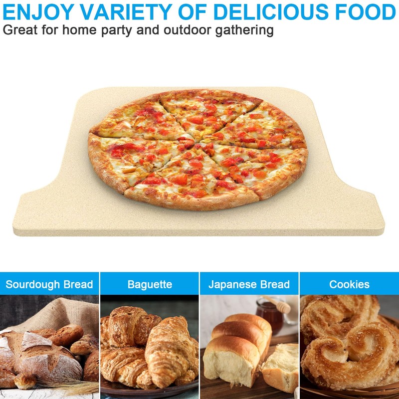 Outspark Baking Pizza Stone for Ooni Koda 16 Pizza Oven,Accessories