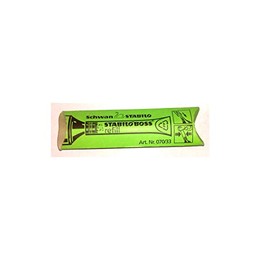 Stabilo Boss Original Highlighter Refill Station for Green Pack of 1aa